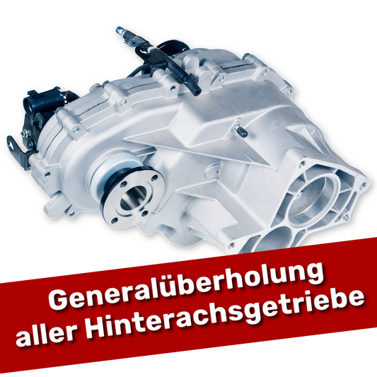 Generalüberholung von Hinterachsgetrieben